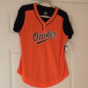 Majestic Women's Orioles Jersey, Nwt, Large